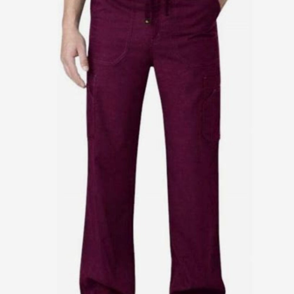 Carhartt C54108 Men's Ripstop Multi-Cargo Scrub Pant - Wine